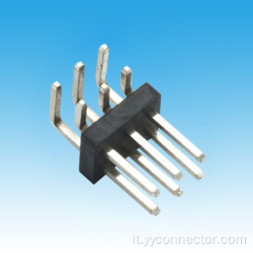 4,0 mm a doppia riga r/a header per pin